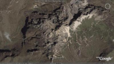 Ruco Pichincha desde Google Earth